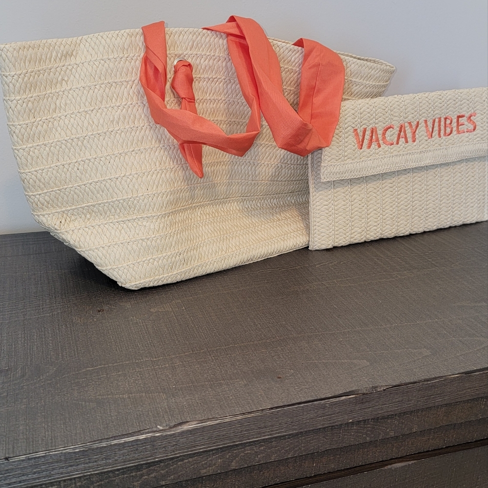 Summer, Beach bag and beach clutch